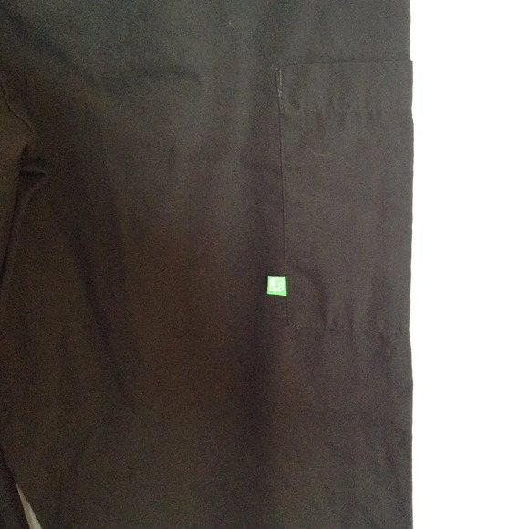 Health Pro Women's Scrub Pants Bottoms Size S/P Dark Brown Nurse Uniform Medical - Picture 8 of 10